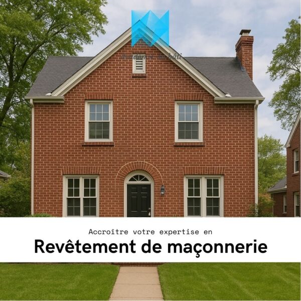 Formation - Accroître votre expertise en revêtement de maçonnerie